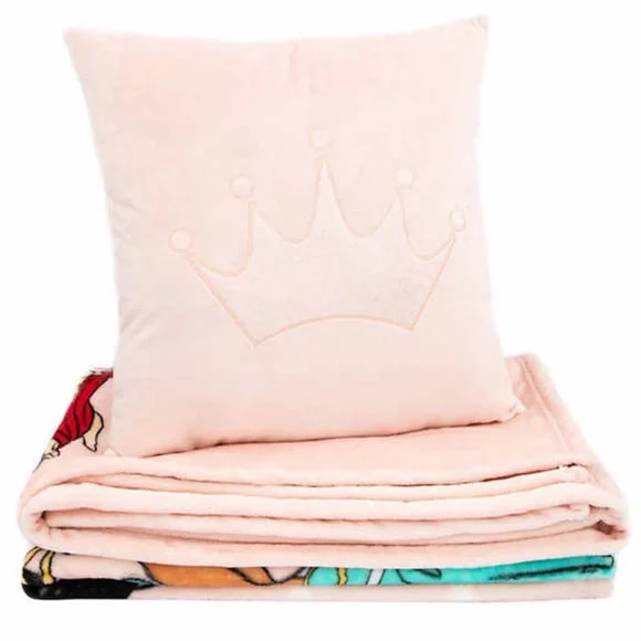 Jay Franco Character Pillow & Throw Set, Princess - Picture 2 of 8